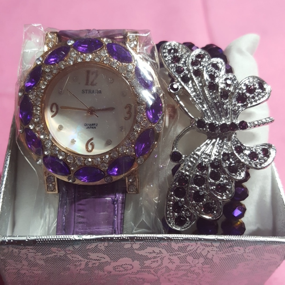 Watch & Bracelet Set